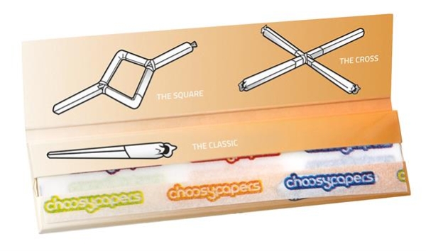 Choosypapers King Size Slim Zigarettenpapier Antidepressant